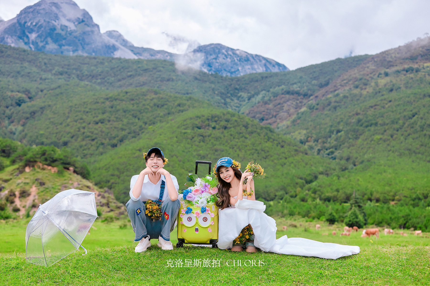 玉湖生命力婚纱照2